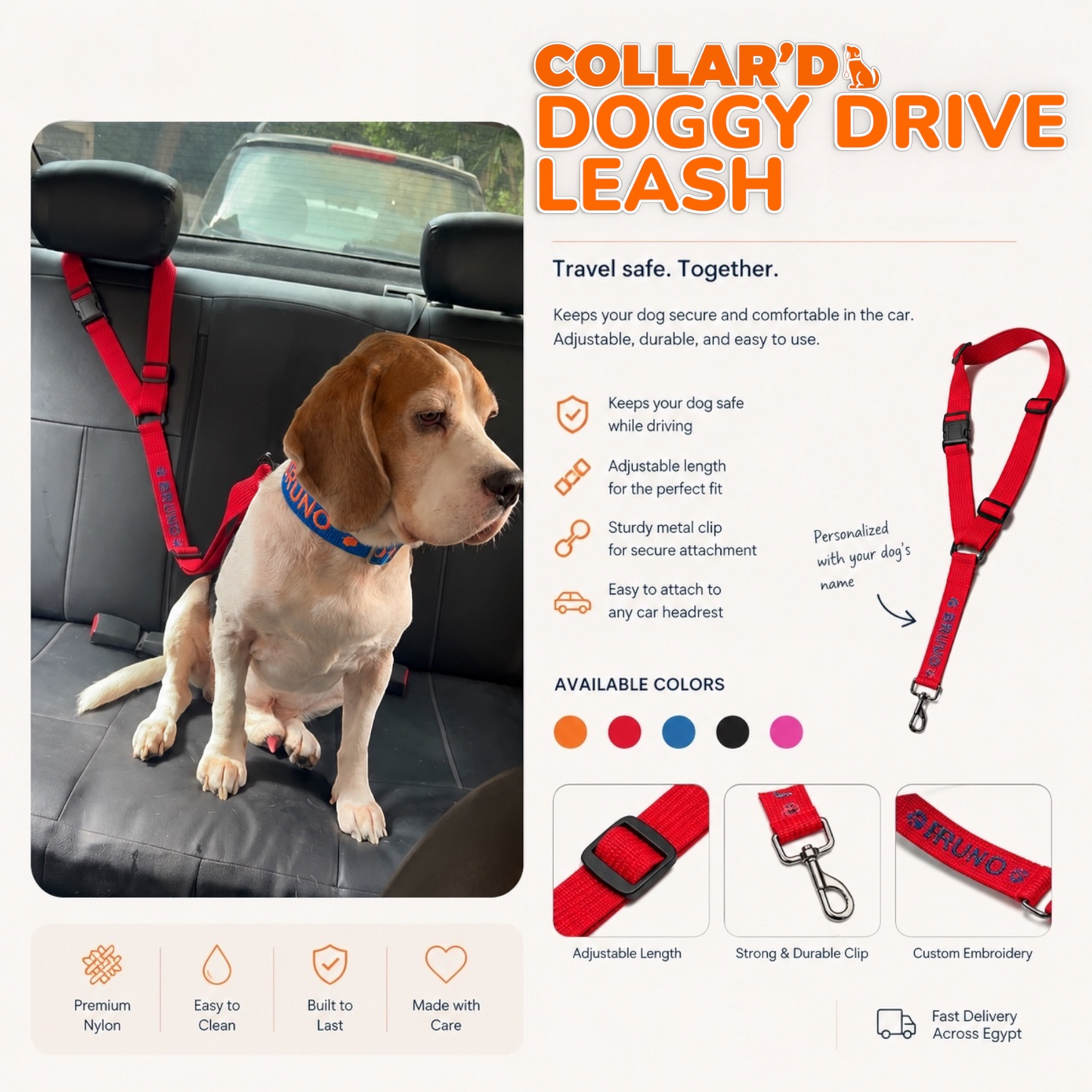 Doggy Drive Leash